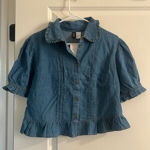 Divided denim shirt